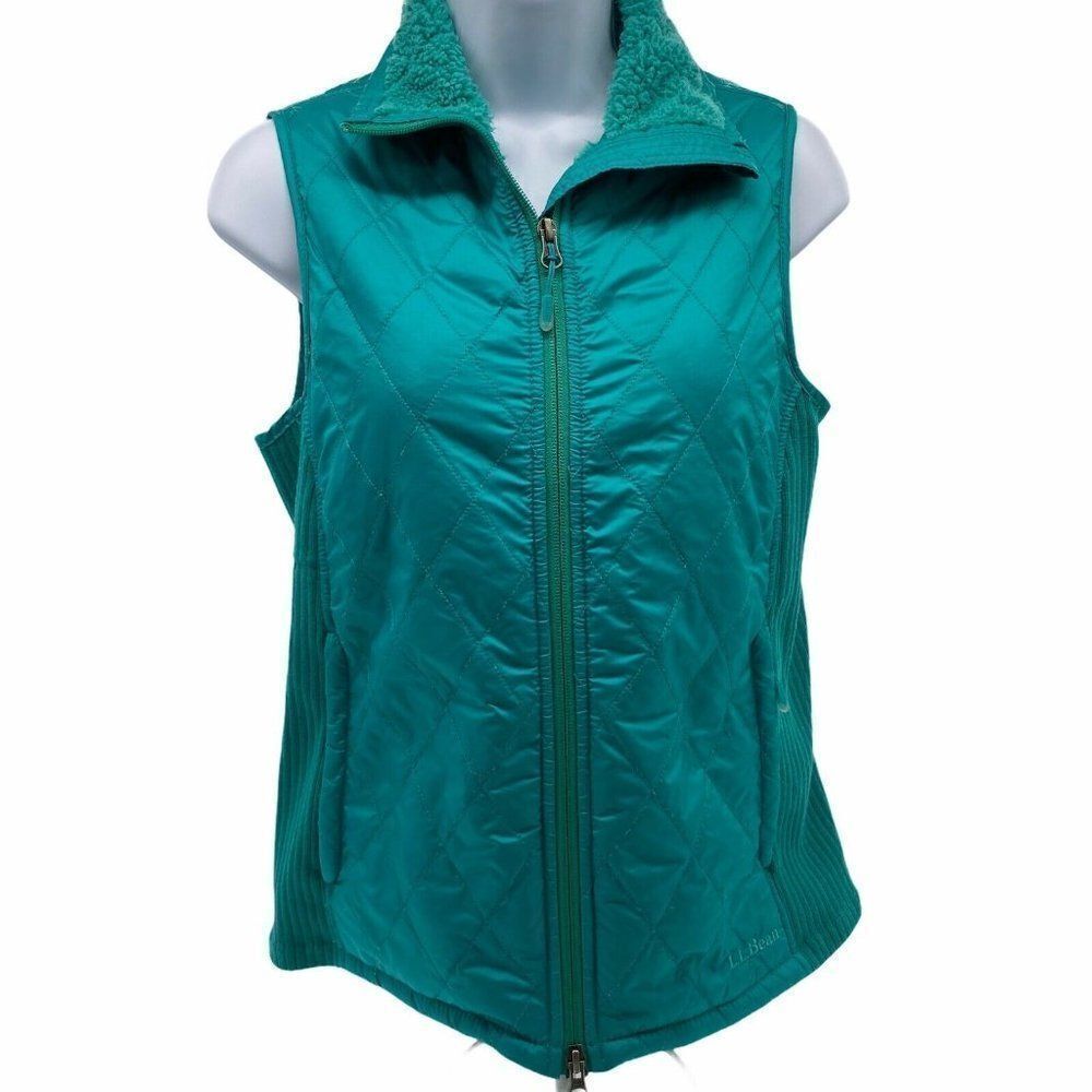 LL Bean Women's Size XS Full Zip Up Quilted Winter